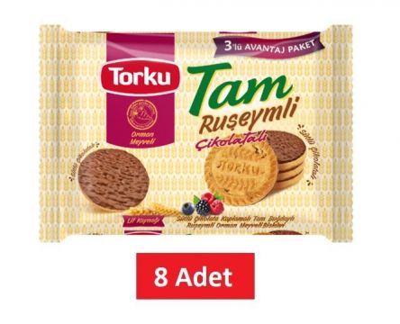 Torku Tam Ruşeymli Orman Meyveli 252 Gr x 8 Adet