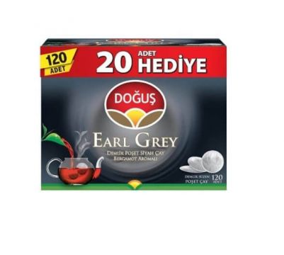 DOĞUŞ EARL GREY DEMLİK POŞET 120Lİ 384GR