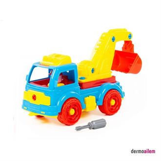 Polesie Tasarımcı Ulaşım Ekskavatör 34 Parça