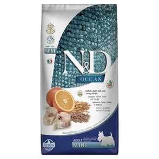N&D Ocean Düşük Tahıllı Balıklı Küçük Irk Köpek Maması 7 kg