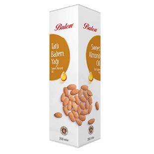Balen Tatlı Badem Yağı (Soğuk Pres) 250 ml