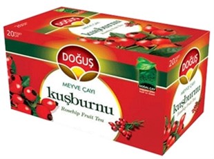 DOGUŞ ÇAY 20LI 50GR KUŞBURNU SÜZEN POŞ.