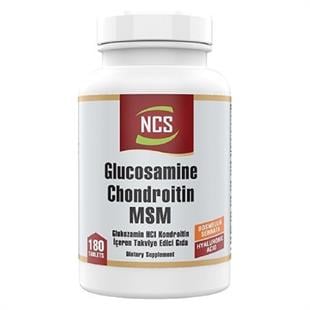 Ncs Glucosamine Chondroitin Msm Hyaluronic Acid Boswellia Serrata 180 Tablet