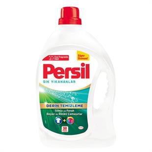 Persil Jel Sık Yıkananlar 38 Yıkama 2470ml Beyaz ve Renkliler için Çamaşır Deterjanı