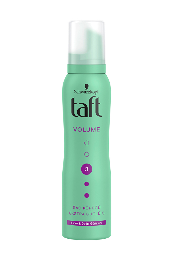 Taft Saç Köpüğü 150 Ml No 3 Extra Hacim