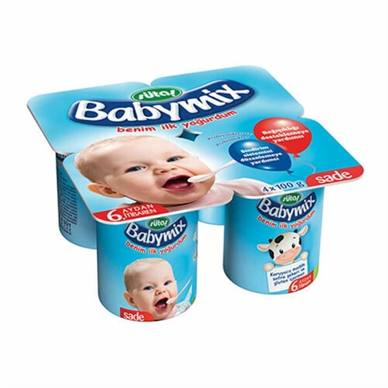 Sütaş Babymix Sade 4'lü 100 gr