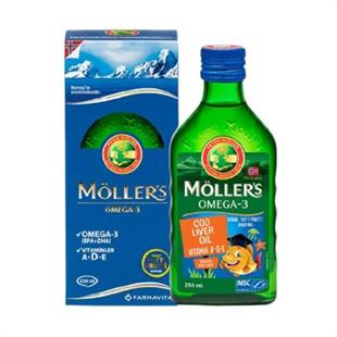 Möller's Omega-3 Balık Yağı Şurubu Tutti Frutti 250 ml