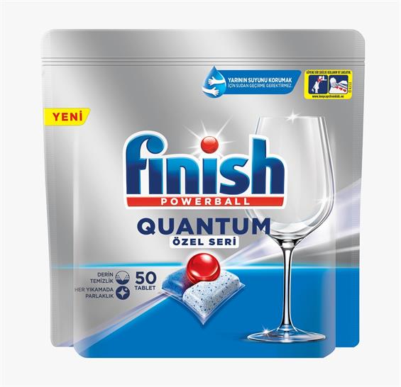 Finish Quantum Bulaşık Makinesi Deterjanı 50 Tablet