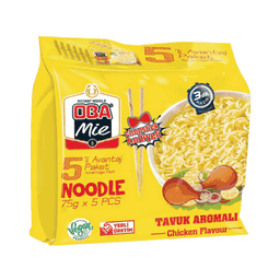 Oba Mie Tavuklu Noodle Paket 5x75 G
