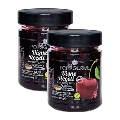 POL'S SEKER ILAVESIZ VISNE REÇELI 360g