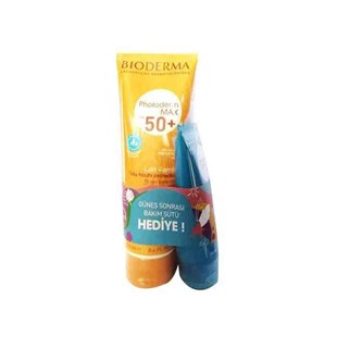 Bioderma Photoderm Max Family Milk 250ml Kofre (Aile Boyu Süt Formunda)Yüksek Güneş Koruyucu 200 ml(SKT:ARALIK 2021)