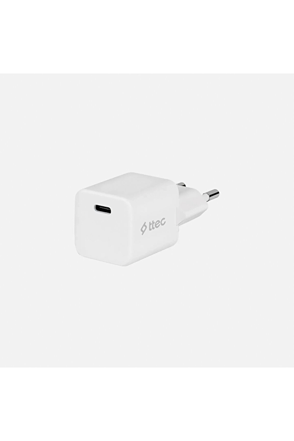 ttec SmartCharger 20W PD Seyahat Hızlı Şarj Aleti  Beyaz 2SCP01B