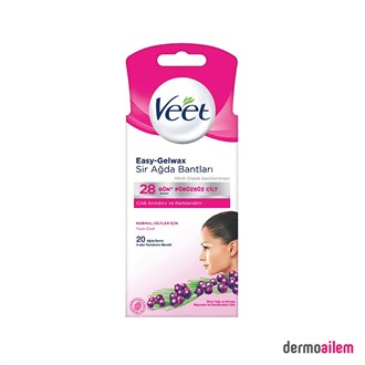 Veet Easy Gelwax Yüze Özel Sir Ağda Bandı 20'li