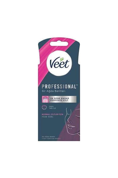 Veet Professional Sir Ağda Bantları Normal Cilt- Yüze Özel 20 Adet