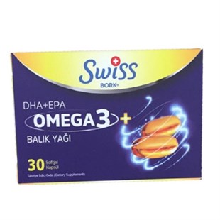 Swiss Bork Omega-3 60 Kapsül