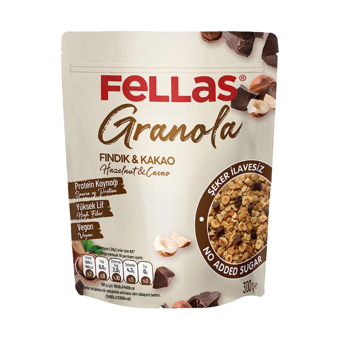 Fellas Granola Fındık Kakao 300 gr
