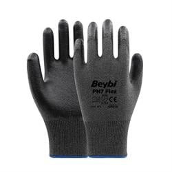 Beybi PN7 Flex Likrali İpten Örme Nitril Kaplı Eldiven
