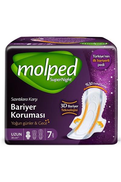 Molped Supernight Hijyenik Kadin Pedi Uzun 7'li