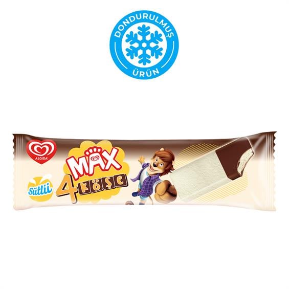 Algida Max 4 Köşe Sütlü Vanilya 48 ml