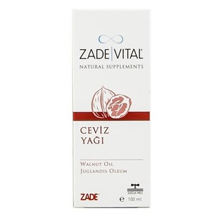 Zade Vital Ceviz Yaği 100 ml