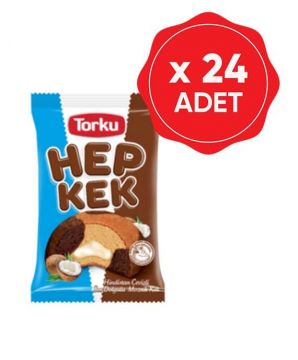 Torku Hepkek Hindistan Cevizli Kek 45 Gr x 24 Adet