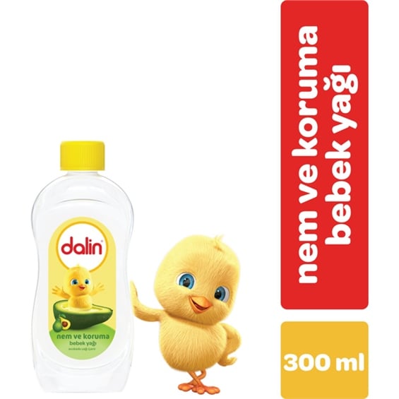 Dalin Bebe Yağı Nem Koruma 300 ml