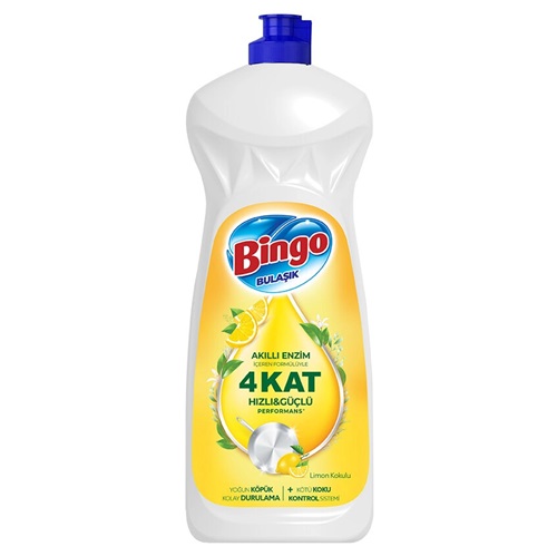 Bingo Elde Bulaşık Deterjanı 1500 ml Limon