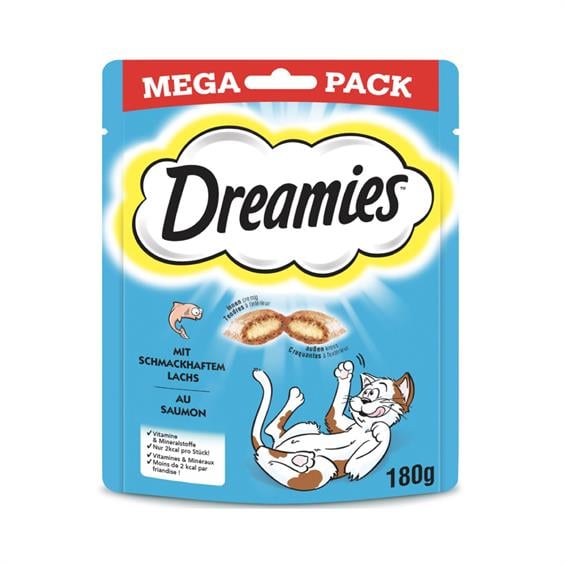 Dreamies Ödül Mega Paket Somon 180 gr  