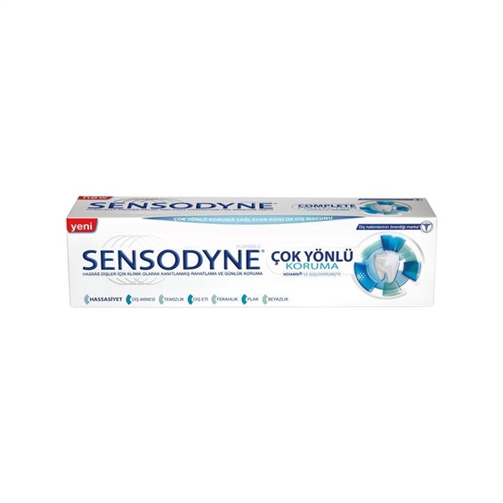 Sensodyne Diş Macunu Çok Yönlü Koruma 75 ml - 2'li Fırsat Paketi