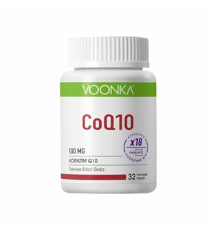 Voonka Co-Q10 100 mg 32 Yumuşak Jel