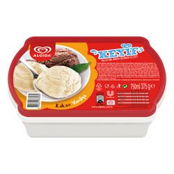 Algida Keyif Kakao Vanilya Dondurma 750 ml