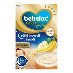 Bebelac Gold Sütlü Meyveli İrmikli 250 Gr.