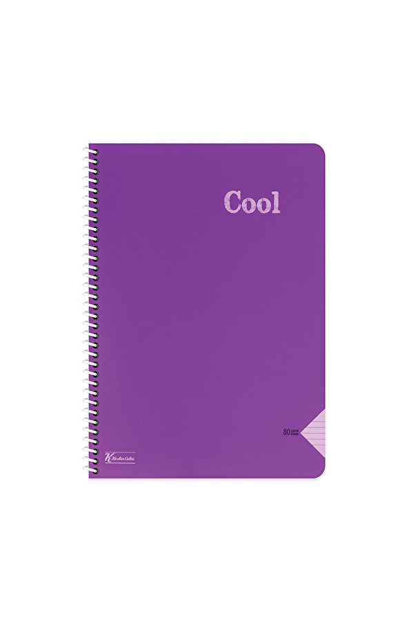 Keskin Color A4 60 Yp.Kareli PP Kp.Spiralli Cool Defter