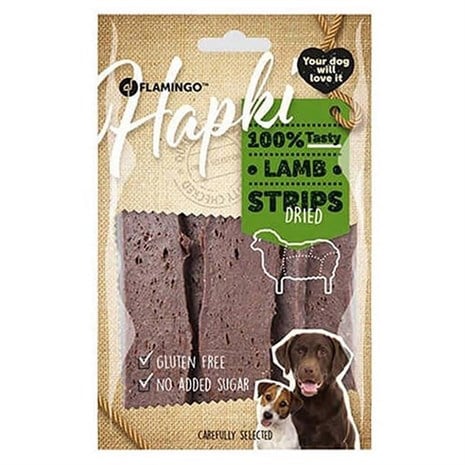 Flamingo Hapki Lamb Strips Kuzulu Köpek Ödülü 85gr