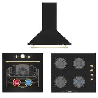 Simfer Ankastre Set (Siyah Renk)