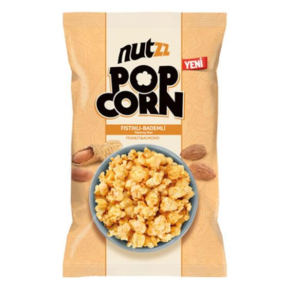 Peyman Nutzz Popcorn Yer Fıstıklı ve Bademli 85 gr