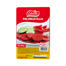 Lezita Dilimli Piliç Sucuk 400 G
