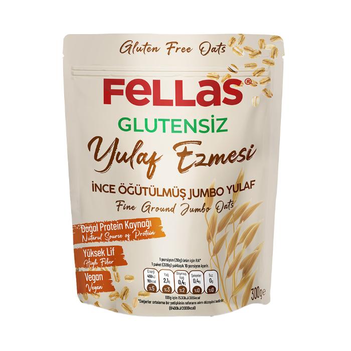 FELLAS GLUTENSİZ YULAF EZMESİ 300GR