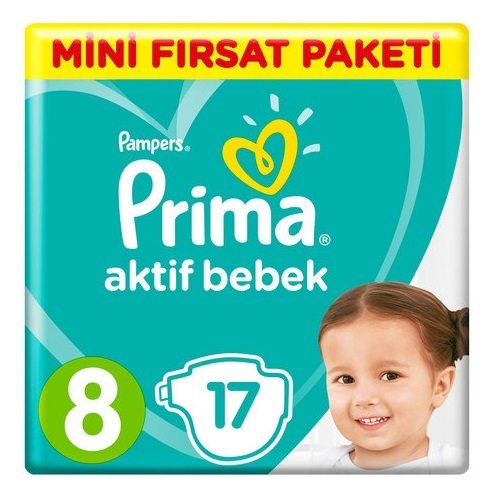 Prima Aktif Bebek Mini Fırsat Paketi (8) Beden 17'li