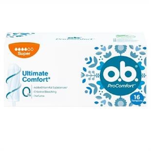 O.B. ProComfort Tampon Süper 16'lı