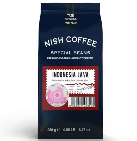 Nish Filtre Kahve Endonezya Java 250 gr