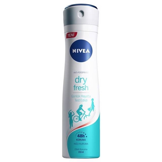 Nivea Women Invisible Black & White Fresh Deodorant Sprey 150 Ml