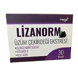 Lizanorm Üzüm Çekirdeği Ekstresi 30 Kapsül