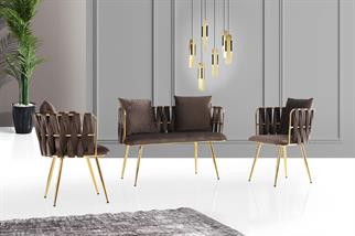 Karataş CC-2222 Çınar Çay Seti BF-19/Gold Ayak