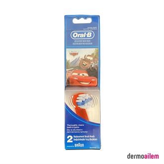 Oral-b Çocuklar İçin Diş Fırçası Arabalar Yedek Başlığı 2 Adet