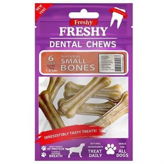 Freshy Dental Natural Kemik Small  6  Adet