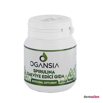 Ogansia Spirulina 600 mg 60 Tablet