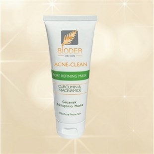 Bioder Acne – Clean Akne Karşıtı Gözenek Sıkılaştırıcı Maske 75 Ml