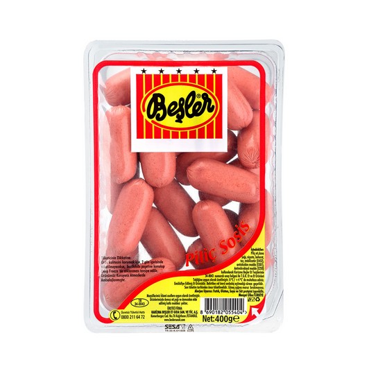 Beşler Piliç Sosis 400 gr