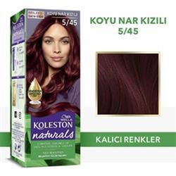 Koleston Saç Boyası Naturel 5/45 Koyu Nar Kızılı